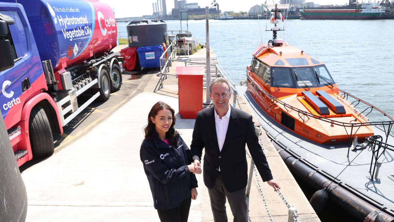 Dublin Port Co. Sets off on HVO Journey